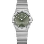 Omega Constellation Quartz 131.10.28.60.60.001 (2025) - Green dial 28 mm Steel case (1/1)