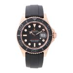 Rolex Yacht-Master 40 126655 (2023) - Black dial 40 mm Rose Gold case (1/4)