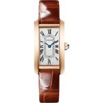 Cartier Tank Américaine WGTA0133 (2024) - Zilver wijzerplaat Onbekend Roségoud (1/1)