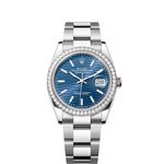 Rolex Datejust 36 126284RBR (2021) - Blauw wijzerplaat 36mm Staal (1/8)