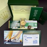 Rolex Yacht-Master 40 16623 (2011) - Champagne dial 40 mm Gold/Steel case (3/8)
