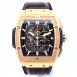 Hublot Spirit of Big Bang 601.OX.0183.LR (Onbekend (willekeurig serienummer)) - Transparant wijzerplaat 45mm Roségoud (1/1)