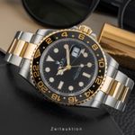 Rolex GMT-Master II 116713LN (Unknown (random serial)) - Black dial 40 mm Gold/Steel case (2/8)