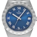 Tudor Royal 28400 (Onbekend (willekeurig serienummer)) - Blauw wijzerplaat 34mm Staal (2/4)