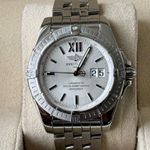Breitling Cockpit A49350 (2006) - White dial 39 mm Steel case (2/7)