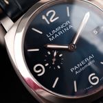 Panerai Luminor Marina PAM01313 (2022) - Blauw wijzerplaat 44mm Staal (3/8)