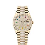 Rolex Day-Date 36 128348RBR (2024) - Diamant wijzerplaat 36mm Geelgoud (1/1)