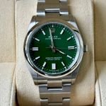 Rolex Oyster Perpetual 36 126000 (2024) - Groen wijzerplaat 36mm Staal (2/7)