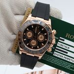 Rolex Daytona 116515LN (2016) - Silver dial 40 mm Rose Gold case (8/8)