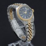 Rolex Lady-Datejust 79173 (2001) - Blue dial 26 mm Gold/Steel case (6/7)