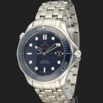 Omega Seamaster Diver 300 M 212.30.41.20.03.001 (Onbekend (willekeurig serienummer)) - Blauw wijzerplaat 41mm Staal (1/8)