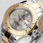 Rolex Yacht-Master 169623 (2002) - Silver dial 29 mm Gold/Steel case (5/8)
