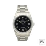 Rolex Explorer 114270 (2006) - Black dial 36 mm Steel case (3/8)