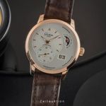 Glashütte Original PanoMaticLunar 1-90-02-45-35-04 (Onbekend (willekeurig serienummer)) - Zilver wijzerplaat 40mm Roodgoud (1/8)