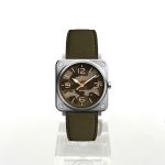 Bell & Ross BR S BRS-CK-ST/SCA (2024) - Green dial 40 mm Steel case (3/3)