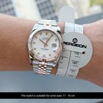 Rolex Datejust 36 116231 (2014) - White dial 36 mm Gold/Steel case (2/4)