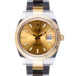 Rolex Datejust 41 126333 (2022) - 41mm Goud/Staal (3/8)