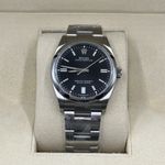 Rolex Oyster Perpetual 36 126000 (2024) - Black dial 36 mm Steel case (5/8)