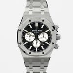 Audemars Piguet Royal Oak Chronograph 26331ST.OO.1220ST.02 (2020) - Zwart wijzerplaat 41mm Staal (1/7)