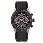 TAG Heuer Carrera Heuer-02T CAR5A5U.FC6377 (2024) - Transparant wijzerplaat 45mm Titanium (3/3)