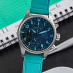 IWC Pilot Chronograph IW388108 (Unknown (random serial)) - Black dial 41 mm Titanium case (3/8)