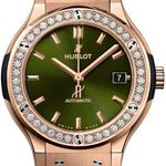 Hublot Classic Fusion 565.OX.8980.LR.1204 (2026) - Green dial 38 mm Red Gold case (1/1)