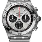 Breitling Chronomat 42 AB0134101G1A1 (2026) - Zilver wijzerplaat 42mm Staal (2/2)
