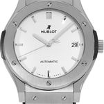 Hublot Classic Fusion 511.NX.2611.LR (2024) - Zilver wijzerplaat 45mm Titanium (2/5)