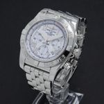 Breitling Chronomat 44 AB0110 (2010) - Wit wijzerplaat 44mm Staal (2/7)