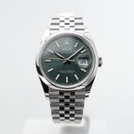 Rolex Datejust 36 126200 (2024) - Groen wijzerplaat 36mm Staal (1/8)