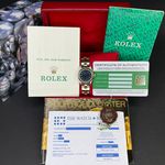 Rolex Oyster Perpetual 67183 (1988) - Blue dial 24 mm Gold/Steel case (3/8)