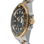 Rolex GMT-Master II 116713LN (Unknown (random serial)) - Black dial 40 mm Gold/Steel case (5/8)