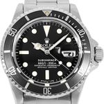 Rolex Submariner Date 1680 (1976) - Zwart wijzerplaat 40mm Staal (1/5)