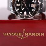 Ulysse Nardin Lady Diver 8103-101 (Onbekend (willekeurig serienummer)) - Zwart wijzerplaat 41mm Staal (5/6)