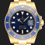 Rolex Submariner Date 116618LB (2020) - 40 mm Yellow Gold case (2/8)