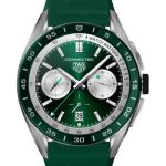 TAG Heuer Connected SBR8A14.BT6317 (2024) - Groen wijzerplaat 45mm Staal (1/3)