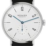 NOMOS Tangente 38 164 (2025) - Wit wijzerplaat 38mm Staal (1/1)