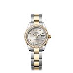 Rolex Lady-Datejust 279383RBR (2025) - Silver dial 28 mm Gold/Steel case (1/1)