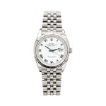 Rolex Datejust 36 126234 (Onbekend (willekeurig serienummer)) - Wit wijzerplaat 36mm Staal (4/8)
