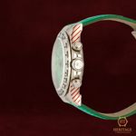 Rolex Daytona 116519 (2004) - Green dial 40 mm White Gold case (7/8)