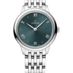 Omega De Ville 434.10.28.60.10.001 (2026) - Turquoise wijzerplaat 28mm Staal (1/1)