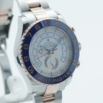 Rolex Yacht-Master II 116681 (2013) - White dial 44 mm Gold/Steel case (3/8)