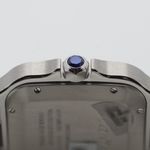 Cartier Santos WSSA0048 (2023) - Blue dial 40 mm Steel case (5/8)