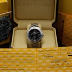 Breitling Colt Automatic A17350 (2005) - Zwart wijzerplaat 38mm Staal (3/7)