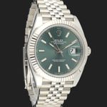 Rolex Datejust 41 126334 (2023) - Green dial 41 mm Steel case (4/6)