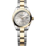 Rolex Lady-Datejust 279163 (2025) - Silver dial 28 mm Gold/Steel case (1/1)