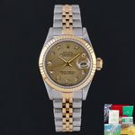 Rolex Lady-Datejust 69173 (1988) - 26mm Goud/Staal (1/8)
