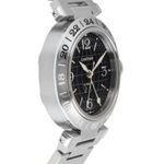 Cartier Pasha C W31049M7 (2005) - Zwart wijzerplaat 35mm Staal (7/8)