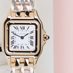Cartier Panthère WGPN0059 (2026) - White dial 22 mm Yellow Gold case (5/8)