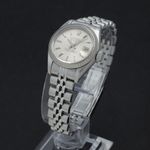 Rolex Lady-Datejust 69174 (1993) - Zilver wijzerplaat 26mm Staal (5/7)